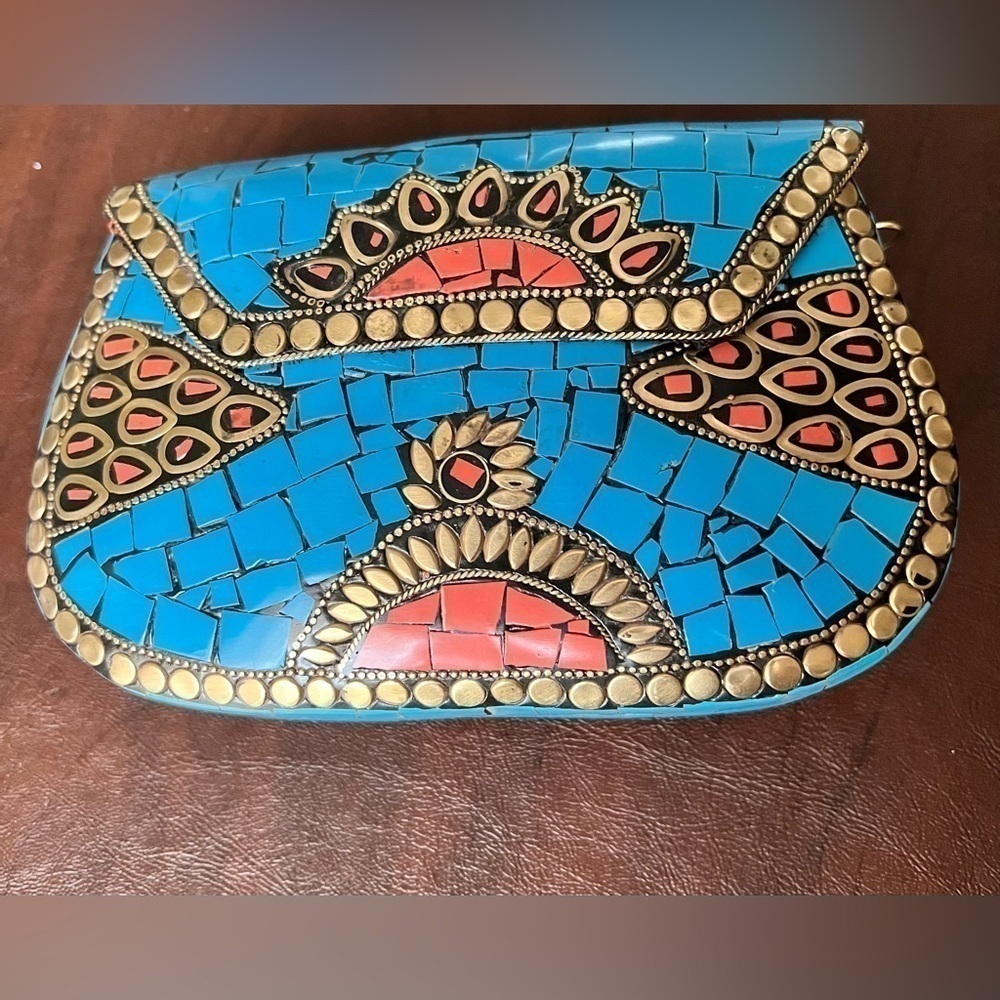 BRAND NEW RAMLA MOSAIC HANDMADE BAG